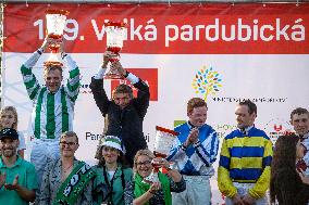 jockey Josef Bartos, Josef Vana, Thomas Garner, Jordan Duchene