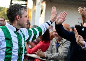 Theophilos with jockey Josef Bartos