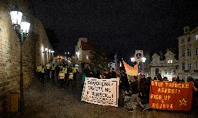Kurds Protest Prague