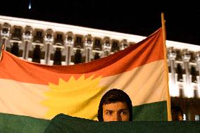 Kurds Protest Prague