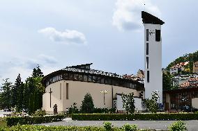 Church of the Holy Family, Luhacovice Spa