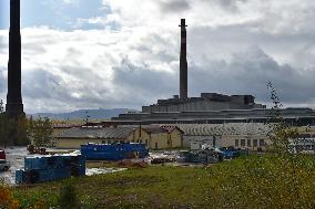 Production of glass bottles, company O-I