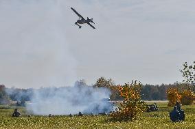 Ralsko - 30 years of freedom, military historical event, fighter aircraft