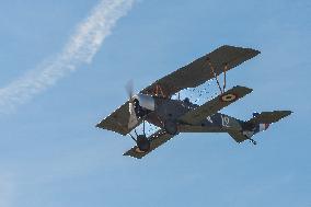 Ralsko - 30 years of freedom, military historical event, Nieuport 12 fighter aircraft