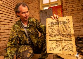 documents and personal items of the inmates interned in the Nazi wartime Jewish ghetto in Terezin