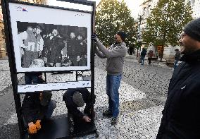 Moments of the Velvet Revolution photographic exhibition, Petr Mlch