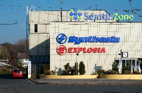 four suffer severe burns in blast in Pardubice plant Explosia