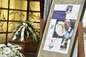 funeral of former Czech tennis player Jana Novotna