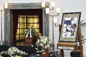 funeral of former Czech tennis player Jana Novotna