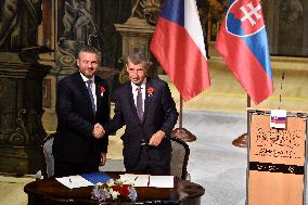 Andrej Babis, Peter Pellegrini