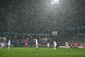 Czech Republic vs England, weather, snow