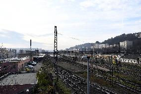 Prague-Smichov railway station