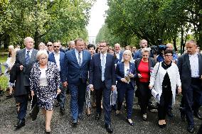 A walk with Mateusz Morawiecki Polish Prime Minister