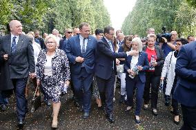 A walk with Mateusz Morawiecki Polish Prime Minister