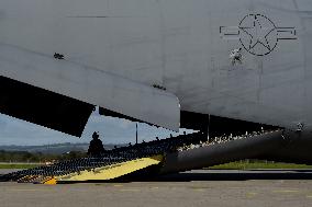 Lockheed C-5M Super Galaxy transport plane