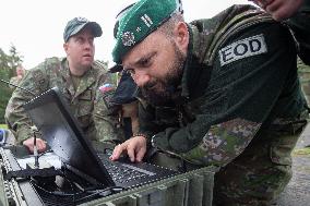 MiniGator 2019, international exercise of EOD (Explosive Ordnance Disposal) units