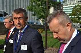 Karel Havlicek, Andrej Babis, Richard Brabec