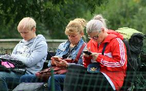 Addiction to social networking, dating apps, texting, and messaging -  nomophobia, women