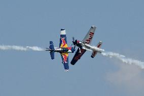 Aerobatic group Red Bull, aircraft XA-42, Aviation Fair Pardubice 2019