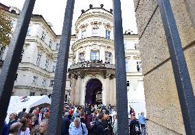 German Embassy Prague, Czech Republic, Festival Road to freedom