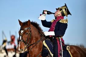 Battle of Austerlitz (Slavkov), 214th anniversary, soldiers, horses, Napoleonic army, Russo-Austrian coalition, army