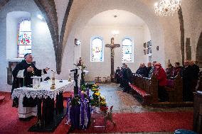 Requiem mass in memory of the late Czech anti-communist fighter Josef Hasil