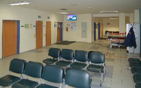 Computer virus paralysing Czech hospital, empty waiting room