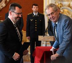 Lubos Dorfl, Milos Zeman