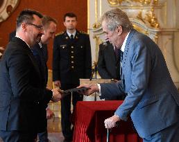 Lubos Dorfl, Milos Zeman