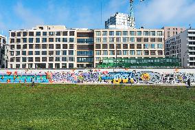 Graffiti at the East Side Gallery