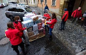 Christmas packages for children from Ukraine