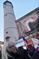 demonstration for Czech Prime Minister Andrej Babis's resignation in Domazlice