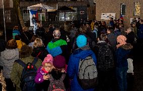 demonstration for Czech Prime Minister Andrej Babis's resignation in Decin