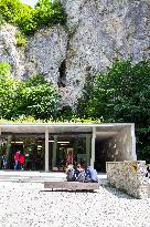 The Macocha Abyss, the Macocha Gorge, Moravian Karst, river