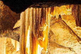 The Macocha Abyss, the Macocha Gorge, Moravian Karst, river