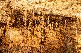 The Macocha Abyss, the Macocha Gorge, Moravian Karst, river