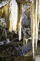 The Macocha Abyss, the Macocha Gorge, Moravian Karst, river