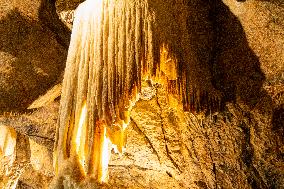 The Macocha Abyss, the Macocha Gorge, Moravian Karst, river