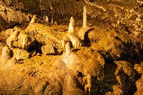 The Macocha Abyss, the Macocha Gorge, Moravian Karst, river