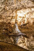 The Macocha Abyss, the Macocha Gorge, Moravian Karst, river