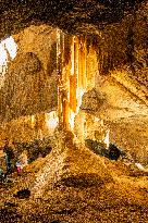 The Macocha Abyss, the Macocha Gorge, Moravian Karst, river