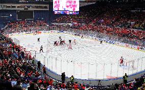 Ostravar Arena during final match Russia vs Canada