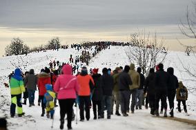 Traditional meeting of Czechs and Slovaks, Velka Javorina