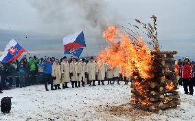 Traditional meeting of Czechs and Slovaks, Velka Javorina