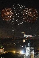 Thousands watch New Year firework staged by Prague group