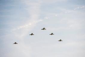 arrival of part of Czech unit from Baltic Air Policing 2019 and JAS-39 Gripens from Estonia, Gripen, multirole fighter aircraft