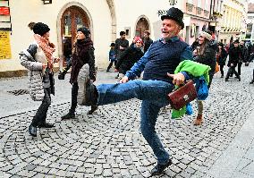 International Silly Walk Day, Brno