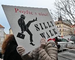 International Silly Walk Day, Brno