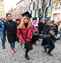 International Silly Walk Day, Brno