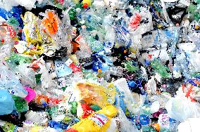 plastic waste, bottle, bottles, PET, waste sorting